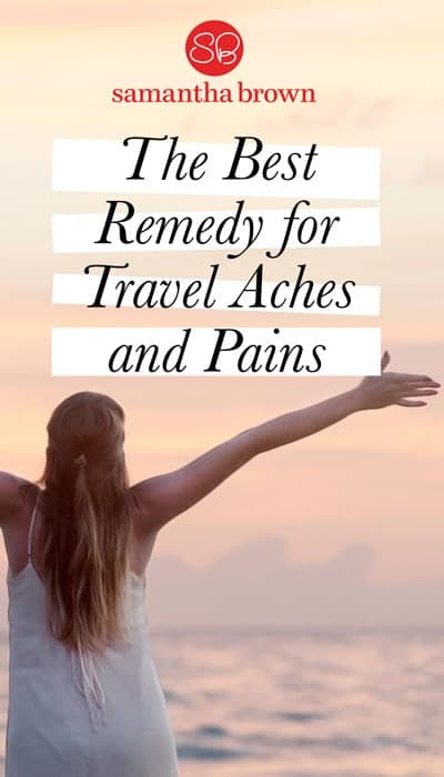 When I moved to NYC, I took a yoga class that introduced me to pinky balls. Now, I never travel without them! Perfect for soothing travel aches and pains.