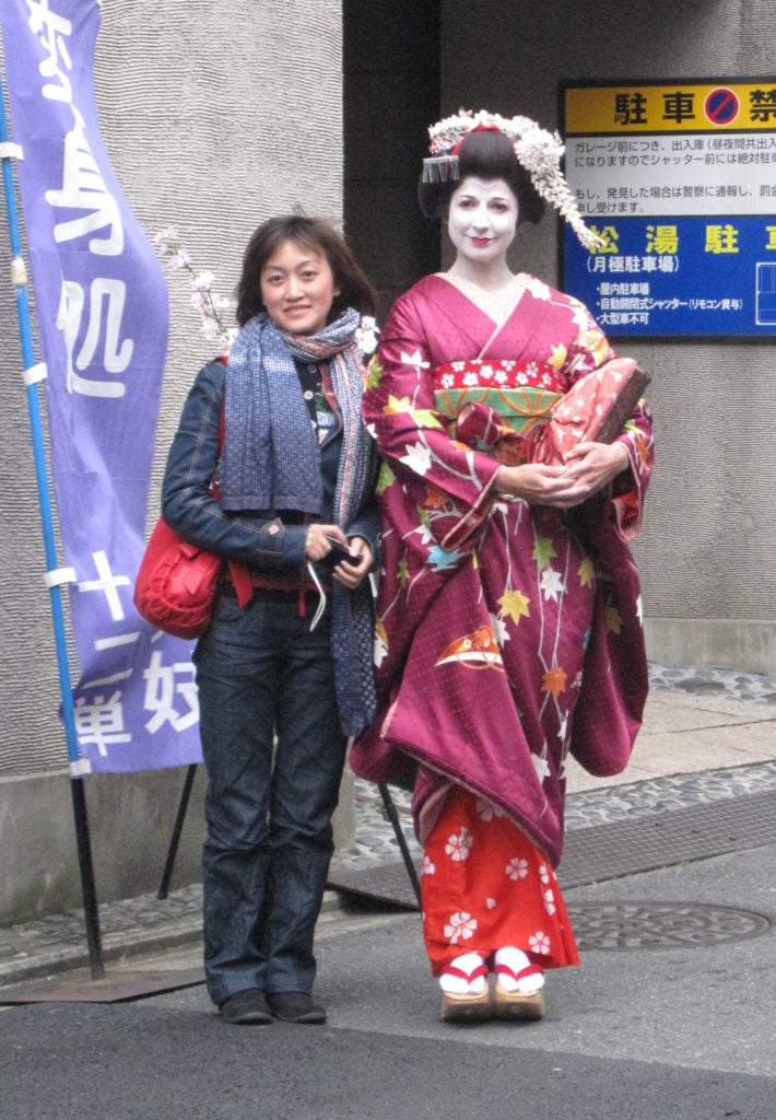 Samantha Brown Japan Geisha