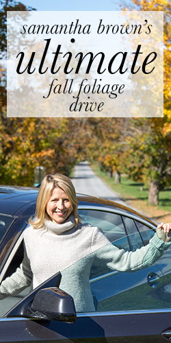 Samantha Brown shares her favorite fall drive in the New York's Hudson Valley