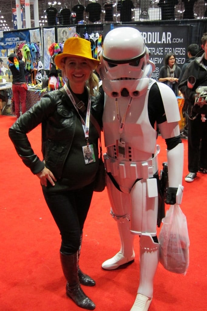Samantha Brown Star Wars Storm Trooper