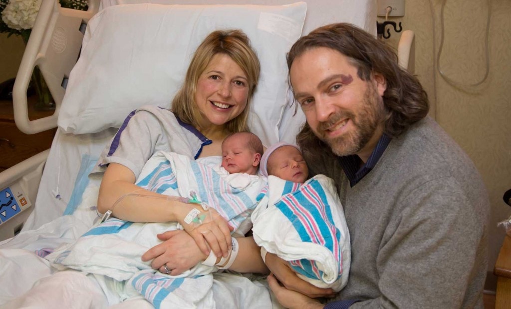 Samantha Brown Twins Ellis and Elizabeth