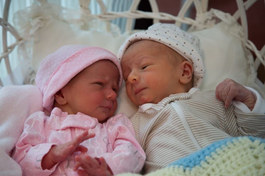 Elizabeth and her brother Ellis. They look like they’re already conspiring.