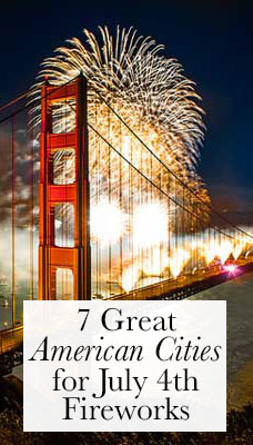 When the twins are old enough to not be scared to death by the bang and boom, I look forward to setting a yearly family fireworks tradition to one or more of these cities.