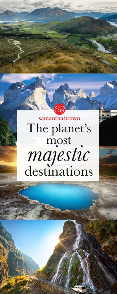 Love nature? Me too. From mountain retreats to far-flung islands, here are some of the planet's most majestic destinations.