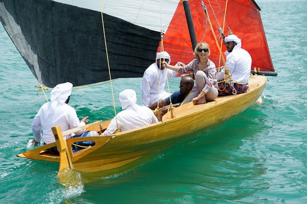 Samantha Brown on the Persian Gulf