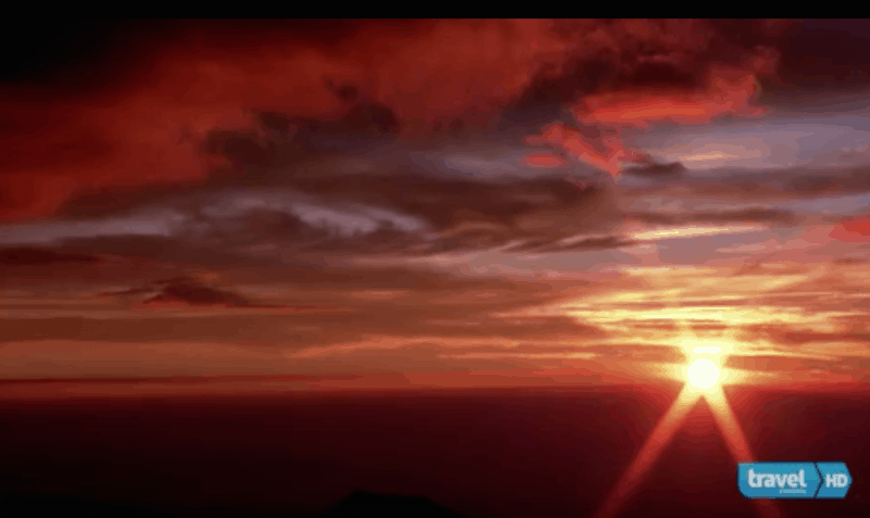 An awe-inspiring Hawaiian sunrise