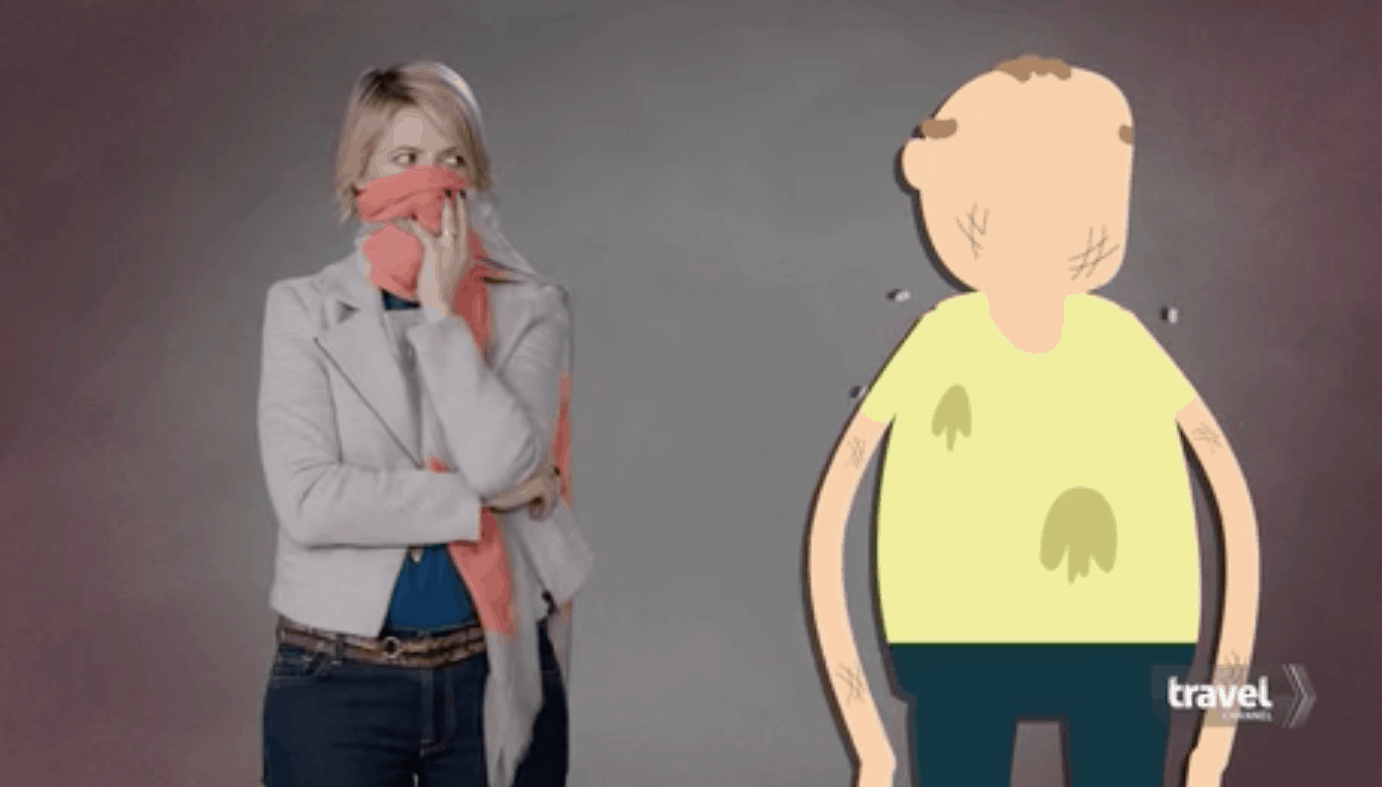 neck scarf - accessory I always travel with