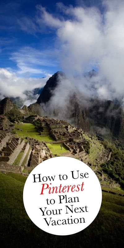 They say a picture says a thousand words, and the popularity of Pinterest certainly confirms that. Here’s why you might want to use Pinterest to plan your next vacation.