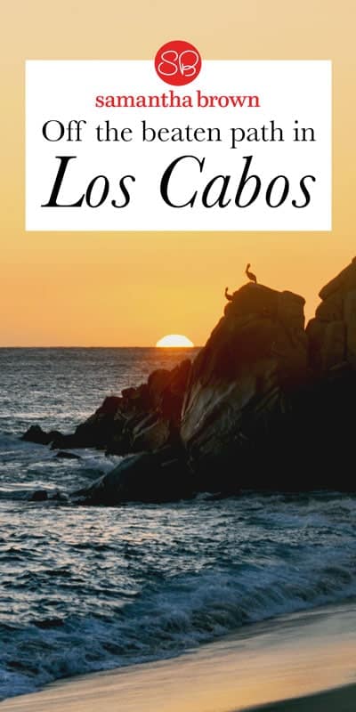You may know all about Cabo San Lucas, but something a little less touristy, check out San Jose del Cabo. The two make up a sort of twin cities called Los Cabos. The former is party central, and the later offers more in the way of culture. Both are great, but I say make an effort to get to San Jose del Cabo. Sure, it seems less sexy, but you'll get more of the daily life vibe that I love seeing when I travel.