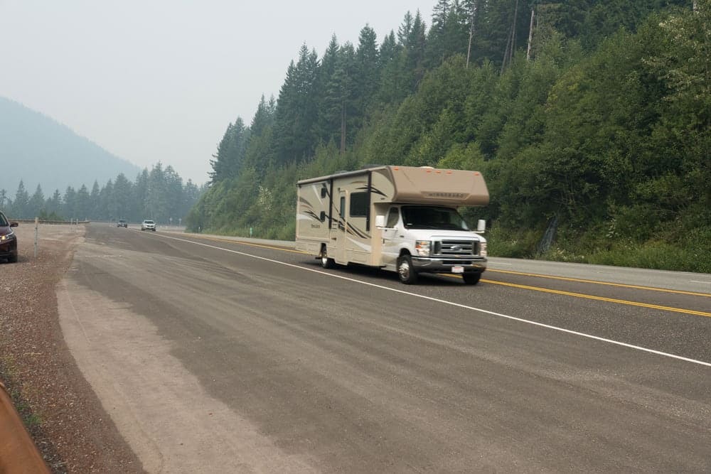 rv test drive