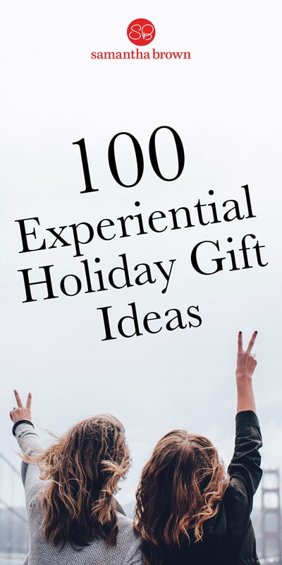 ‘Tis the season to shop till you drop—but what if this year, you focused on giving experiences instead of material objects? It’s scientifically proven that experiential gifts improve relationships and evoke strong emotional responses. And let’s be honest—do you know anyone who’s ever said, “Gee, I sure wish I had more stuff in my house!”