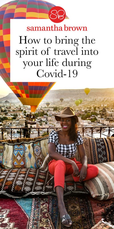 How do you discuss travel when just about everyone, including yourself, isn’t traveling? I decided to reach out to other professional and avid travelers to see what travel during Covid-19 looks like for them. I love how inventive travelers are—so many great and inspiring ideas for infusing the spirit of travel into our lives during this complicated time!
