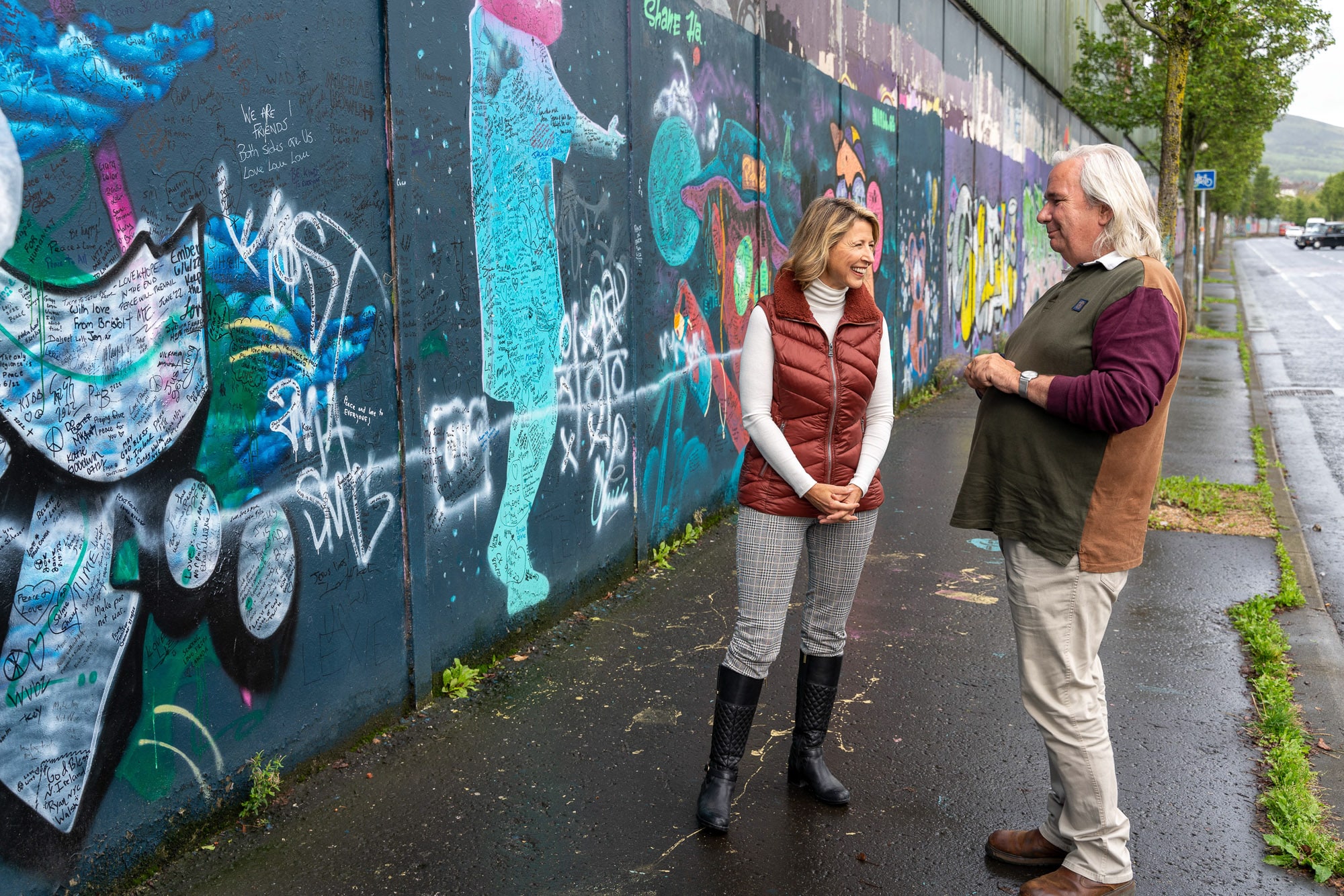 Belfast - Peace Wall with Billy Scott
